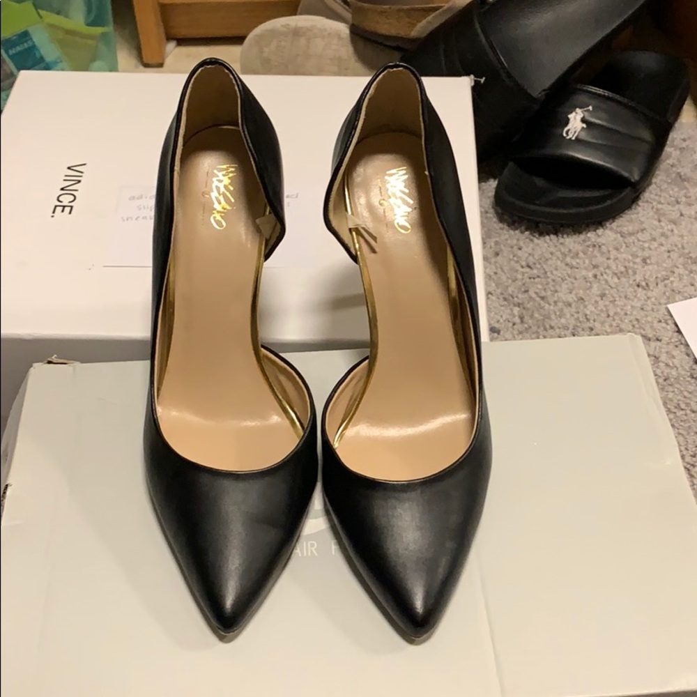 Black heels